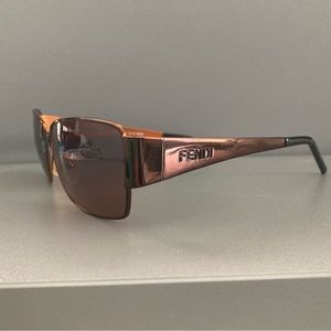 FENDI Bronze Rimmed Sunglasses
